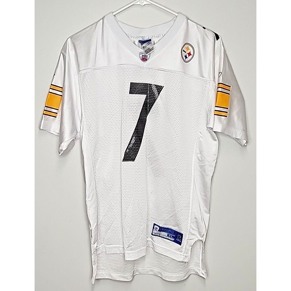 Pittsburgh Steelers Jersey Ben Roethlisberger #7 YOUTH Extra Large Reebok NFL